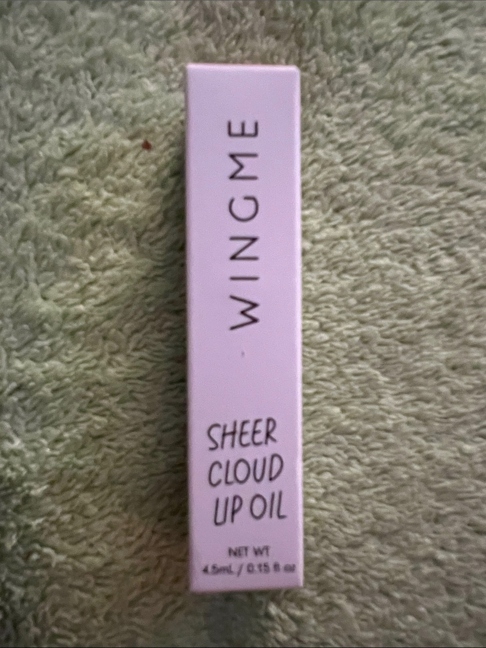 Sheer Cloud Up Oil lip oil - Plume
